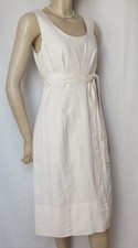 Boden Sommerkleid 34 weiß uni