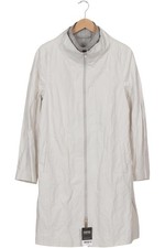 ERICH FEND Mantel Damen Jacke Parka Gr. EU 38 Baumwolle Grau #2365d66