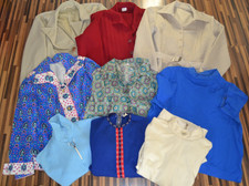 DDR Damen-Kleidungspaket 1960er Jahre 60's Kostüm Kurzarm-Pulli Bluse Blazer