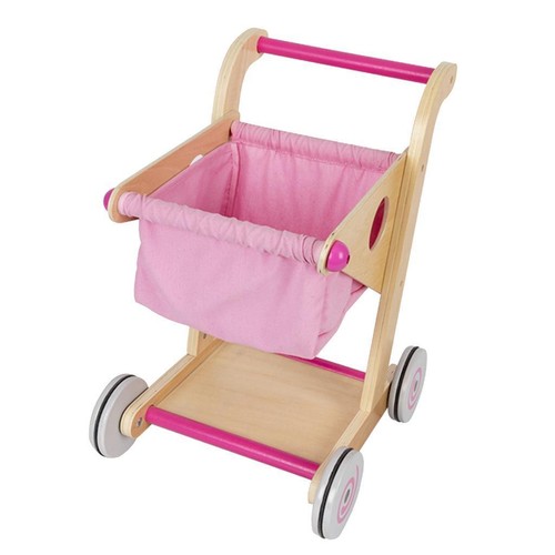 Mini kinder holz einkaufswagen - kinder,