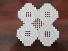 Hardanger-Decke 21 x 21 cm