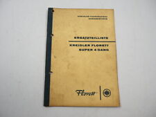 Kreidler Florett Super 4 Gang Motorrad Ersatzteilliste