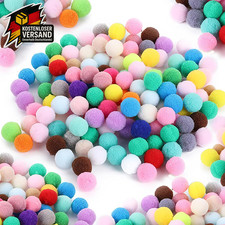 Bunte Pompons Basteln 200