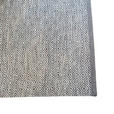 Kasthall Teppich 350x250 Goose Eye Icon Wolle 909 Soho 580 Schwarz Weiß