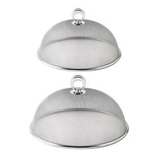 Regenschirm Lebensmittelvorhang Edelstahl Lebensmittelkuppel Robust Mehrzweck