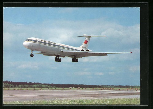 Flugzeug der soviet airlines - flugzeug,