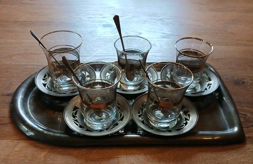 Türkisches teeservice tlg - teeservice, 16-tlg