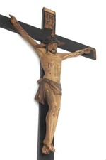 Antikes HOLZKREUZ Christus am