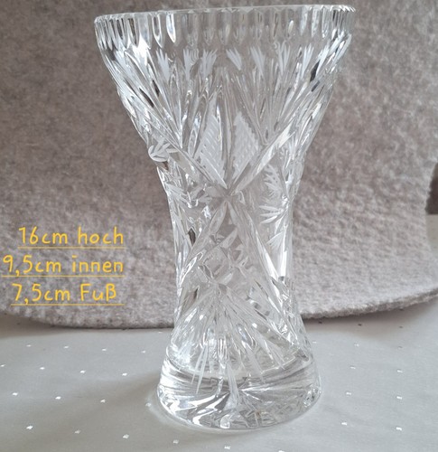Kristall glas vase - kristall,