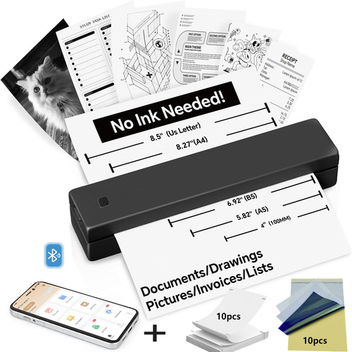 Thermodrucker mobiler - a4,