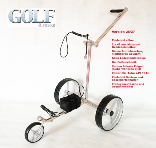 Golf trolley elektro - elektro, eagle