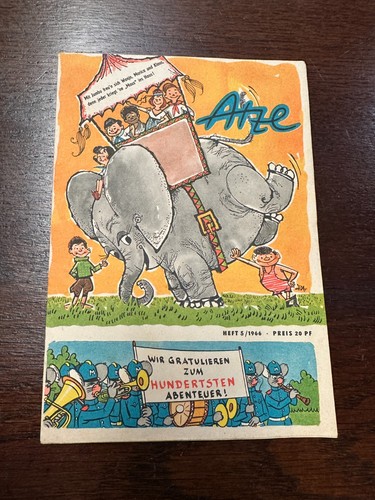Altes atze heft - 1966, te11119