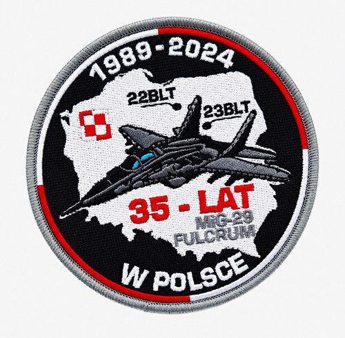 Mig fulcrum patch 35 - patch, lat