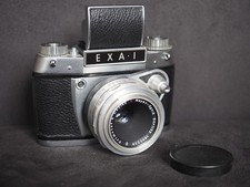 sehr schöne Exa I mit seltenem Meyer Optik Görlitz Primotar E 1:3,5/50
