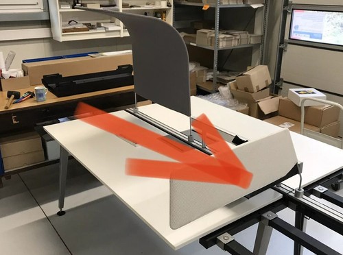 Sedus attention schreibtisch - sedus,