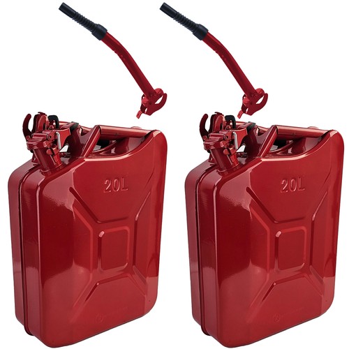 20l reserve metallkanister - 2x,