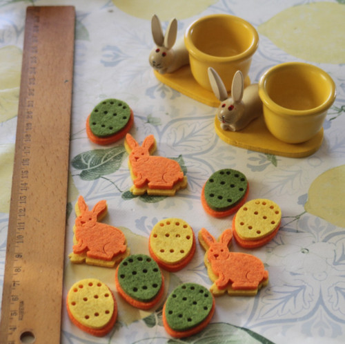 Ostern eierbecher osterhase - 2x,