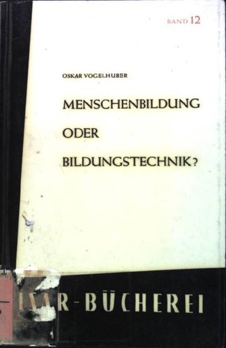 Menschenbildung oder