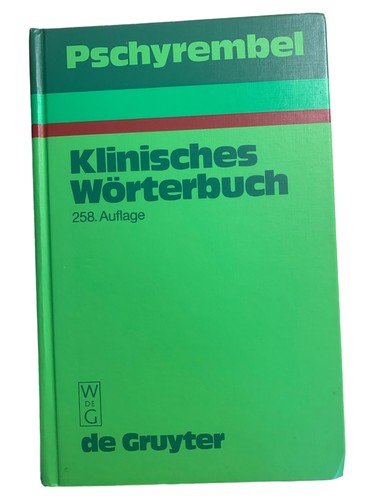 Pschyrembel klinisches - pschyrembel,