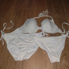 Bikini Set in Weiß von H&M in Gr.M + weitere weiße Bikini Hose