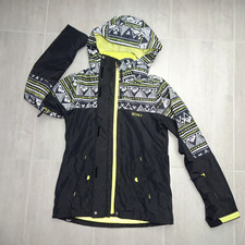ROXY 36 S WOMENS SNOW JACKET BLACK 10K DAMEN SKI SNOWBOARD JACKE SCHWARZ 200€NEU