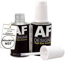Lackstift für Mitsubishi W37 White schnelltrocknend 2x20ml Autolack