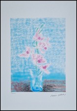 DAVID HOCKNEY * Flowers * 50 x 35 cm * signed lithograph * limited # 65/500