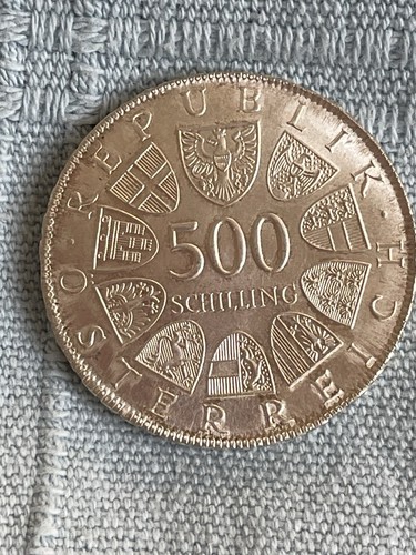 Top silbermünze 500 - top, silbermünze: