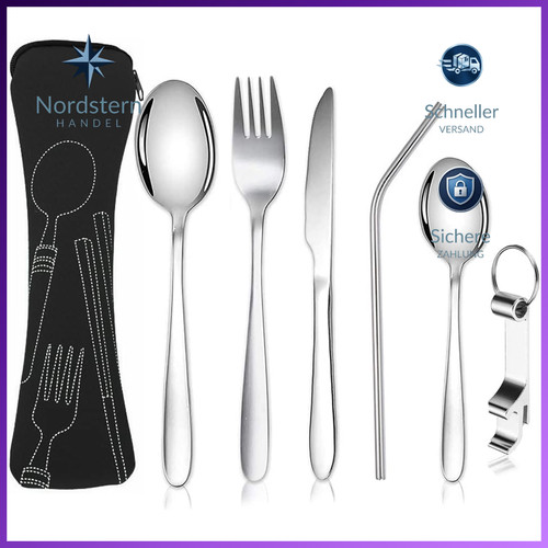 Campingbesteck set stück - set,