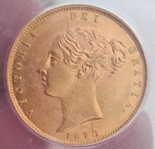 1873 half sovereign - sovereign,