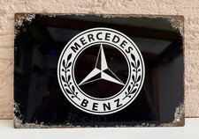 Blechschild mercedes benz - blechschild,