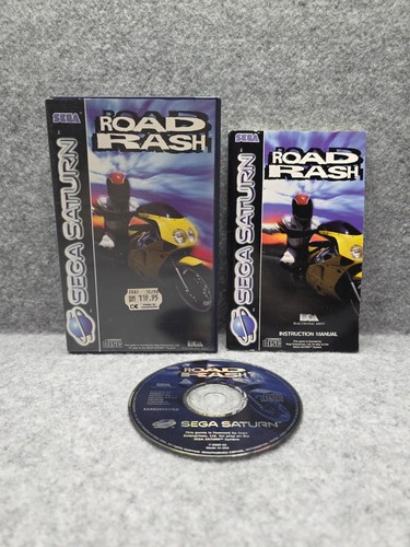 Road rash sega saturn - rash, ovp