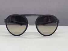 Ic Berlin Sonnenbrille Herren Rund schwarz panto The Sidekick  NP:499€