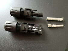 Photovoltaik  PV MC4  Stecker-Paar  Solarstecker   Kupplung Buchse