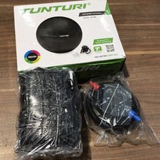 Tunturi Gymnastikball Fitnessball Sitzball Pilates Yogaball 65 cm, Schwarz (4)