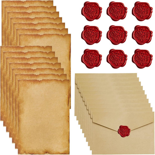 Vintage briefpapier mit - vintage,