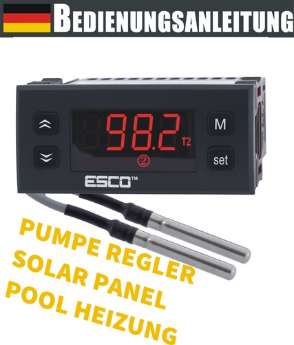Temperaturdifferenzregler mit