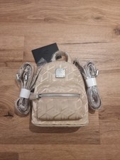 MCM RUCKSACK/TASCHE MINI BEIGE