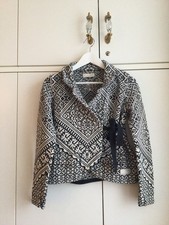 Odd Molly Jacke Gr. 1 S Gr. 36 schwarz weiß, schön!