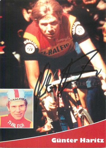 Autogramm günter haritz - autogramm,
