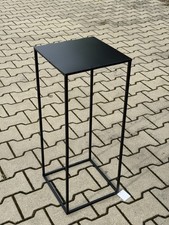 2.Wahl B-Ware Blumenhocker Metall Schwarz Eckig 96315L Blumenständer Modern 8