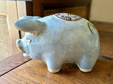 Piggy Bank Folk Art Pottery