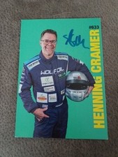 Henning Cramer Autogrammkarte