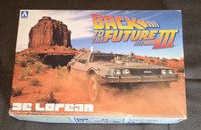 DeLorean DMC-12 "Back To The Future Part III" von Aoshima 1:24  OVP