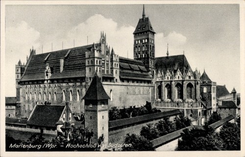Malbork marienburg - ak,