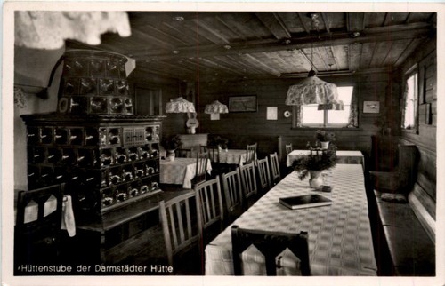 Darmstädter hütte bei - hütte,