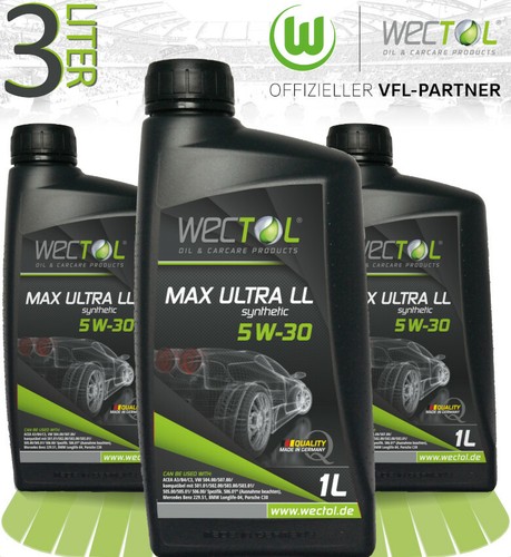 Wectol motoröl 5w30 - wectol, max