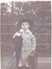Old 1930 Photo, Little Boy