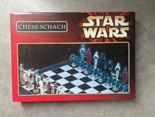 Star Wars 3D Schach Spiel Chess Schach a la Carte 1997 Rarität Vollständig