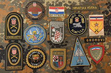 Kroatien Lot 14 Aufnäher Patch ZA DOM SPREMNI - Croatia Hrvatska NDH Pavelic HOS